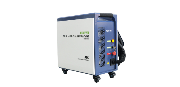 SFX Laser AGC-300 Air Cooled Pulse Laser Cleaning Machine – US Stock, Anti-High-Reflection, Compact Design